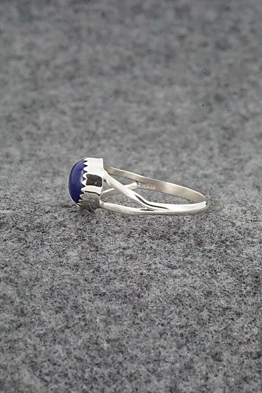 Lapis and Sterling Silver Ring - Robert Martinez - Size 7