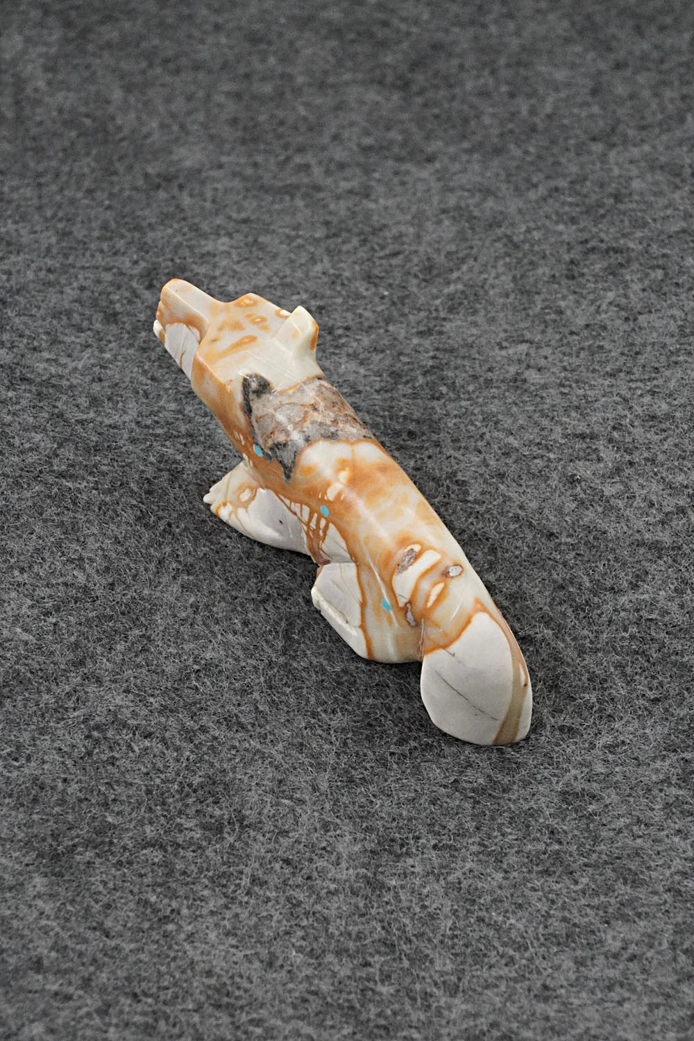 Wolf Zuni Fetish Carving - David Chavez