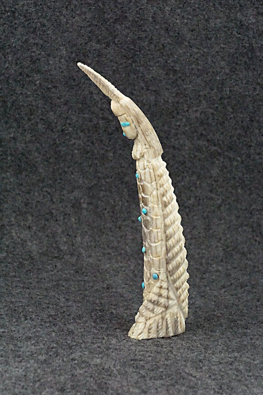 Corn Maiden Zuni Fetish Carving - Garrick Weeka
