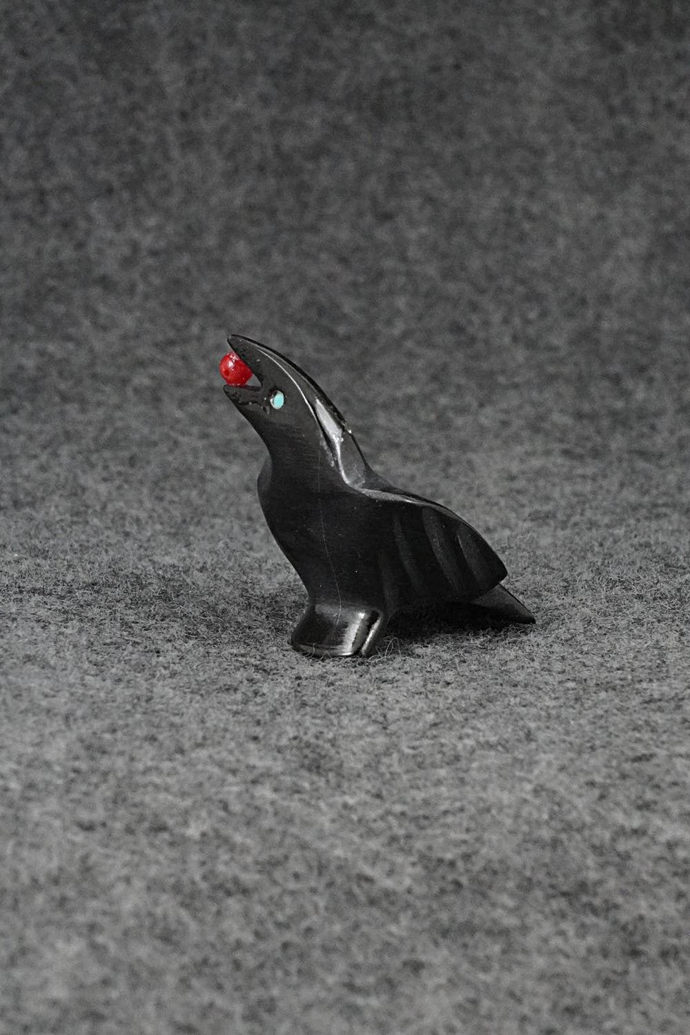 Crow Zuni Fetish Carving - Calvert Bowannie