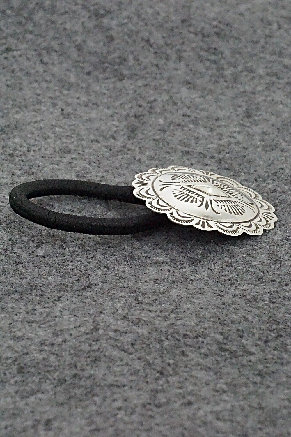 Sterling Silver Hair Tie - Bertha Begay