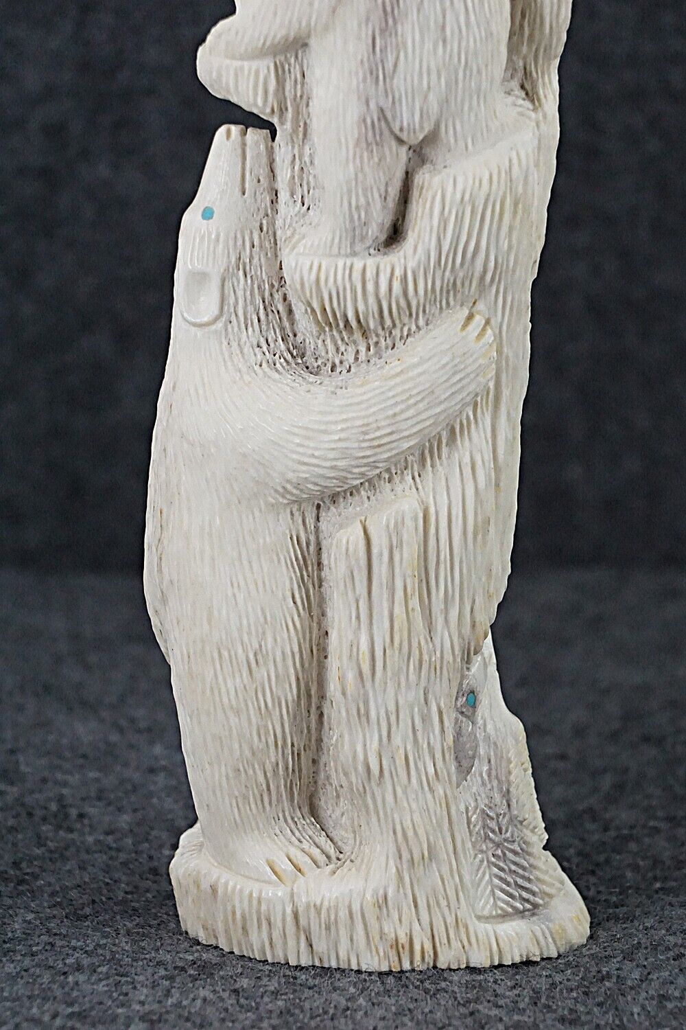 Bears & Eagles Zuni Fetish Carving - Destry Siutza