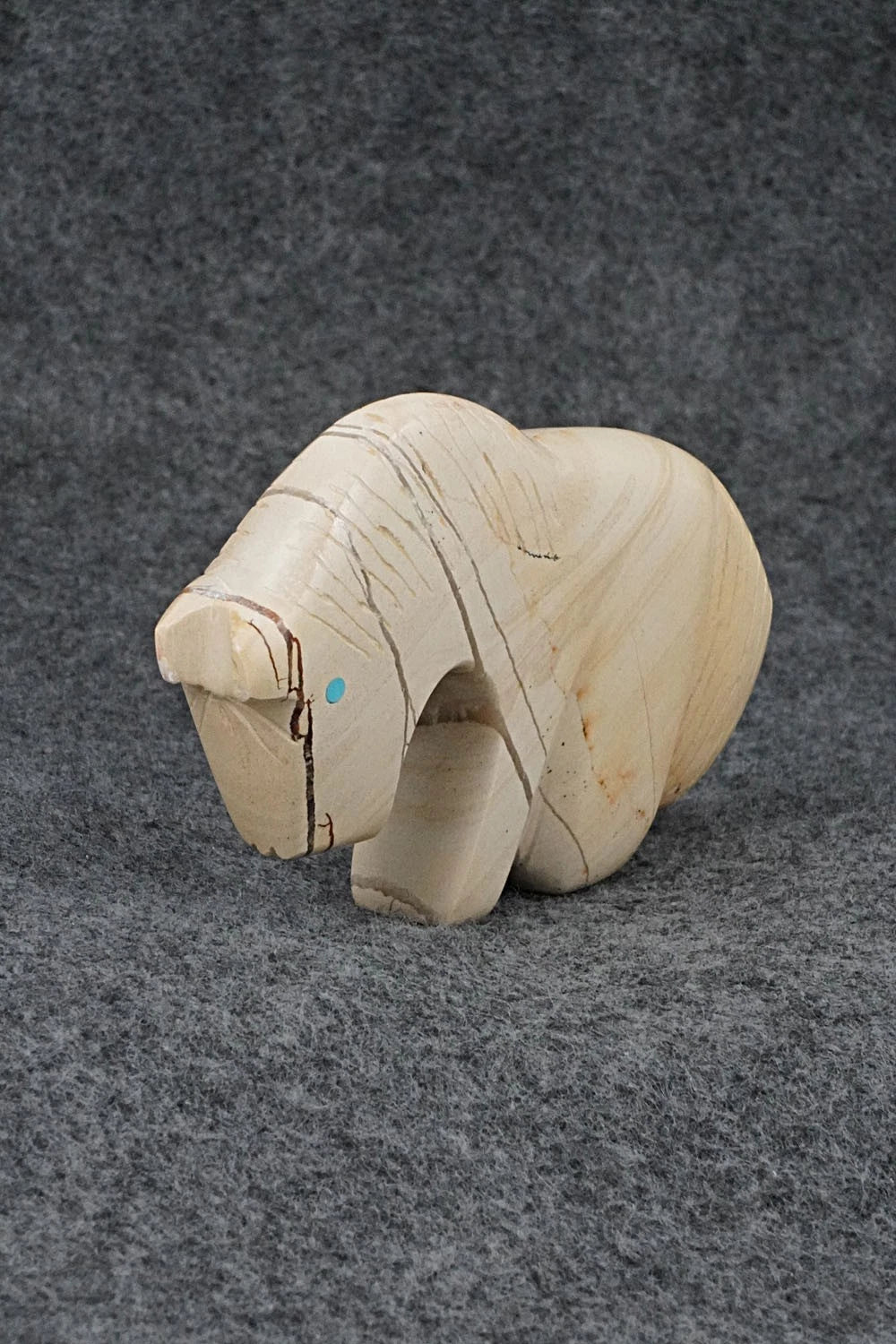 Horse Zuni Fetish Carving - Kenric Laiwakete