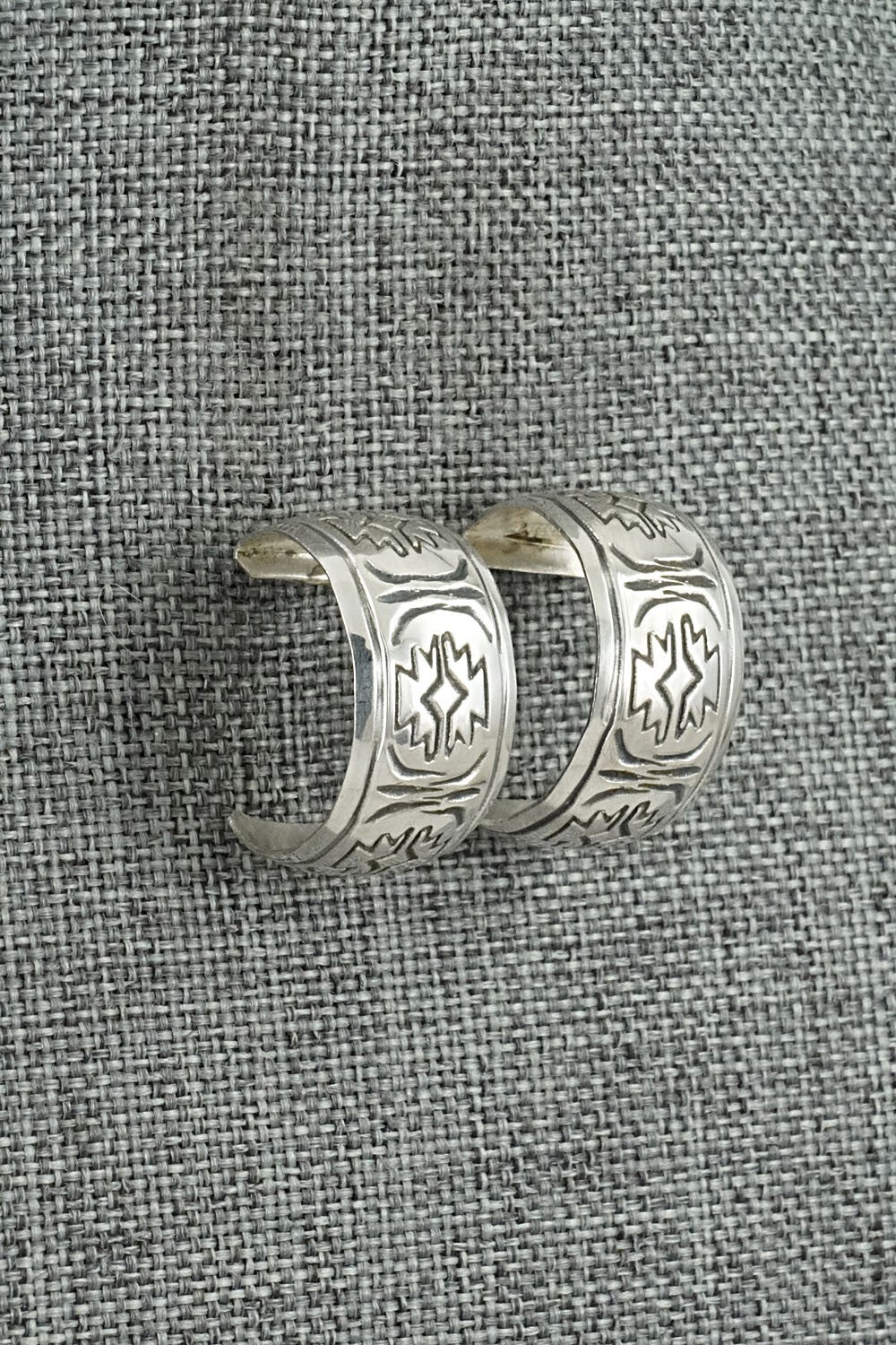 Sterling Silver Hoop Earrings - Nora Ashley