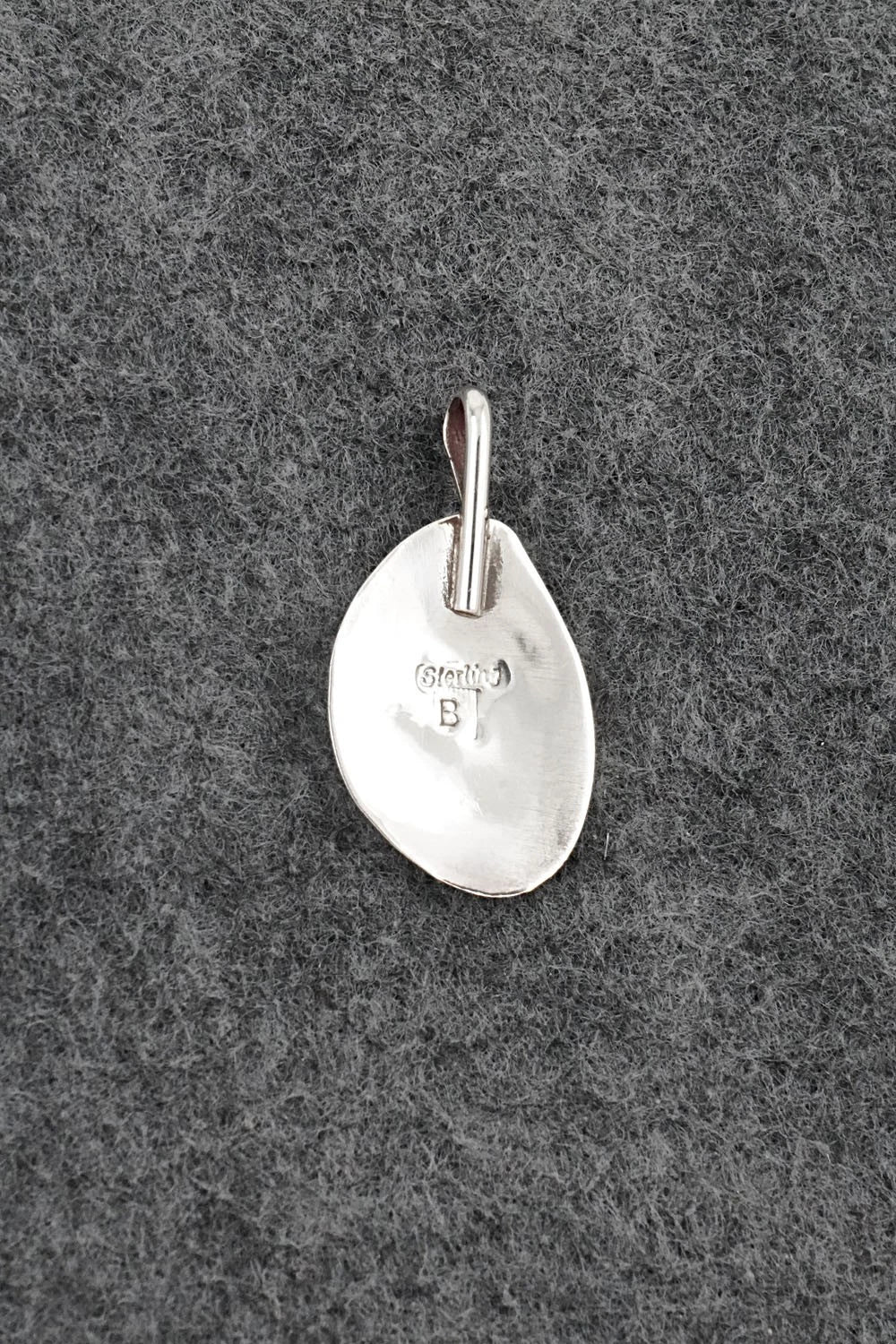 Turquoise & Sterling Silver Pendant - Ervin Begay