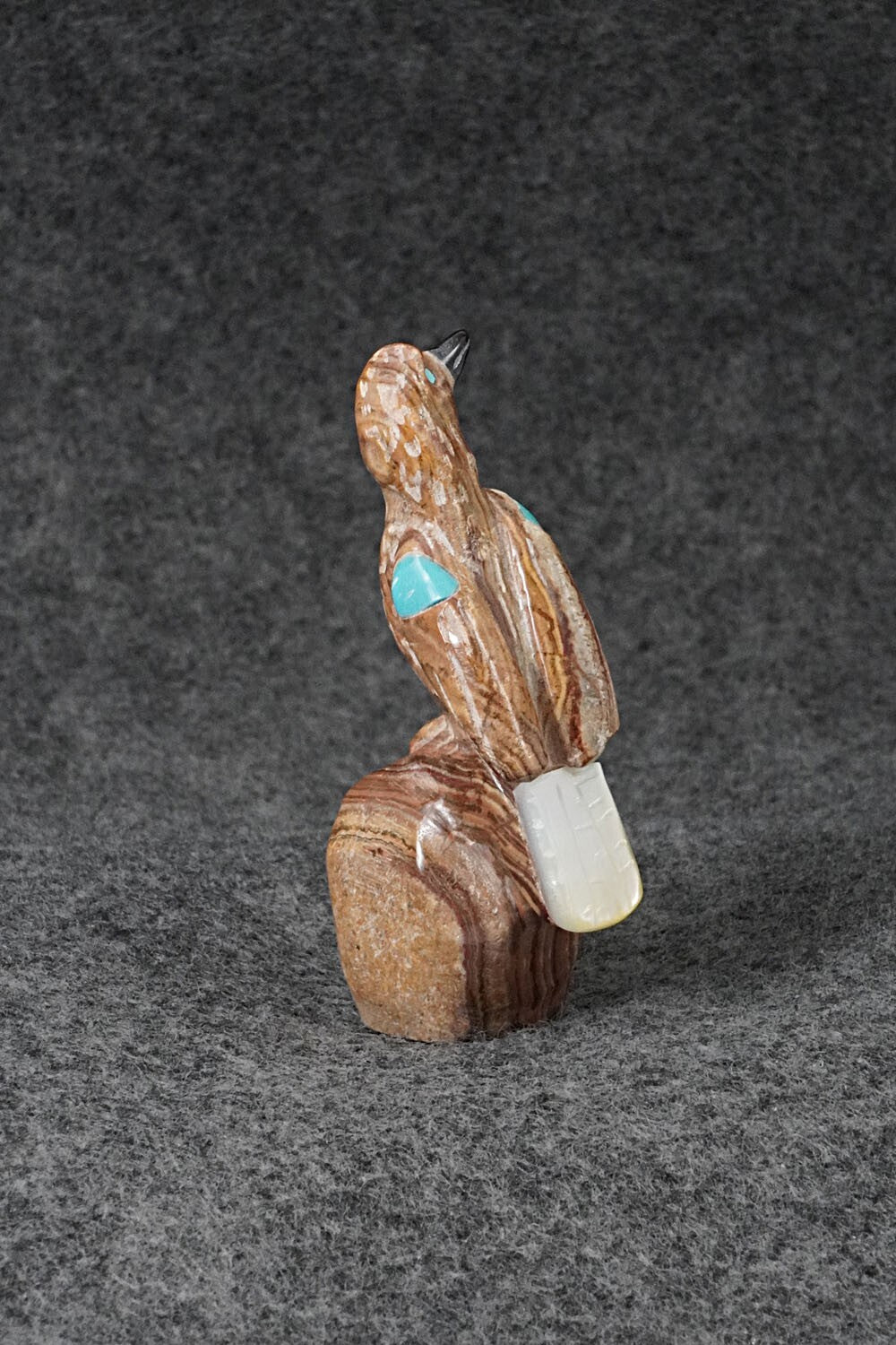 Bird Zuni Fetish Carving - Freddie Leekya