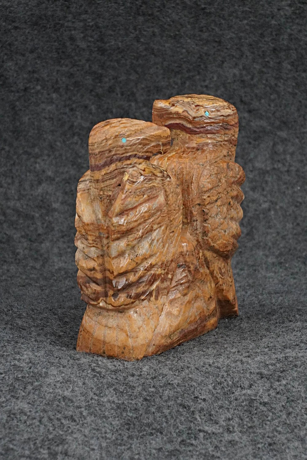 Eagle Zuni Fetish Carving - Tony Mackel