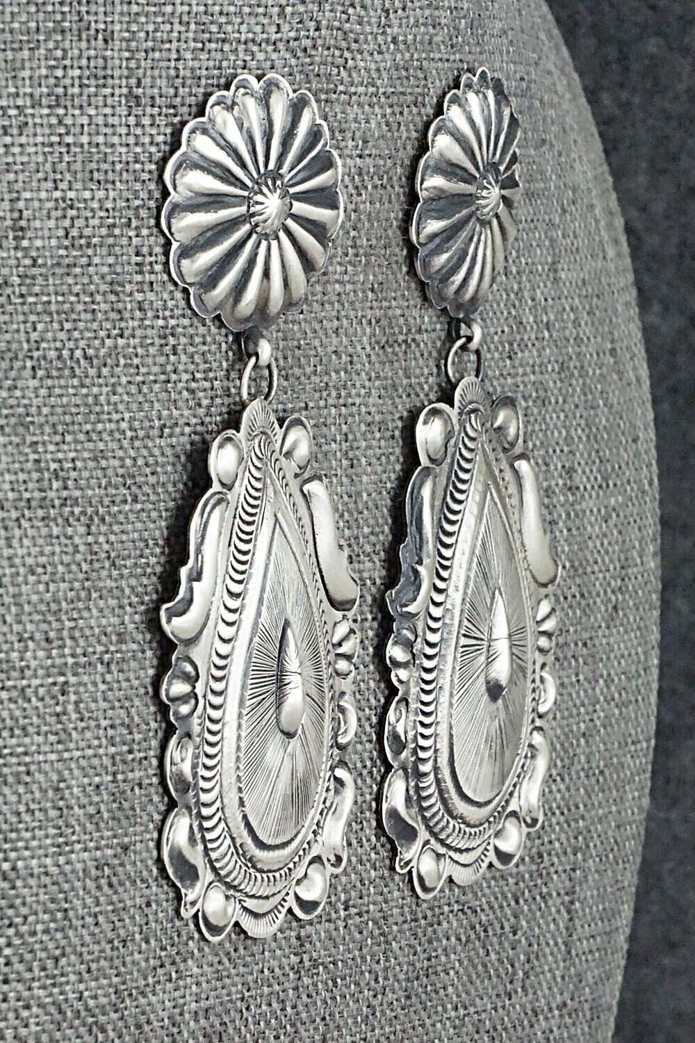 Sterling Silver Earrings - Eugene Charley