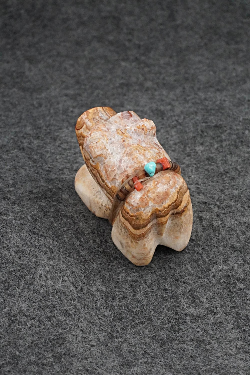 Bear Zuni Fetish Carving - Benina Kallestewa