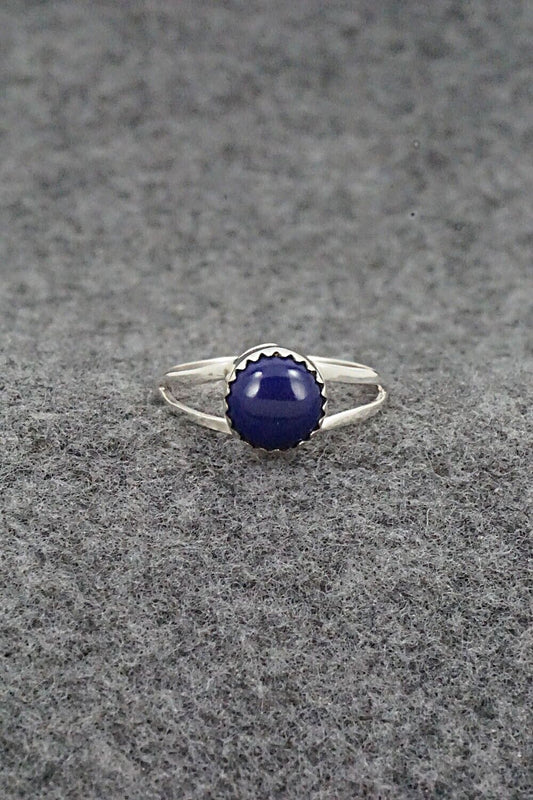Lapis and Sterling Silver Ring - Robert Martinez - Size 7.25
