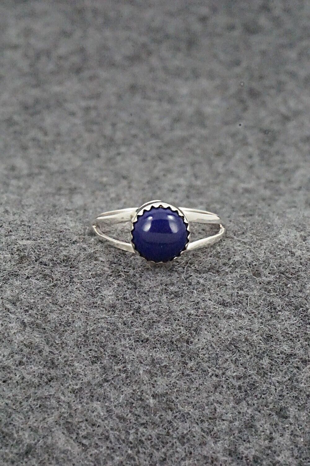 Lapis and Sterling Silver Ring - Robert Martinez - Size 7