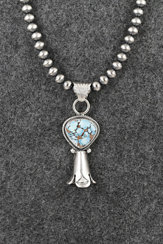 Turquoise & Sterling Silver Necklace - Sharon McCarthy