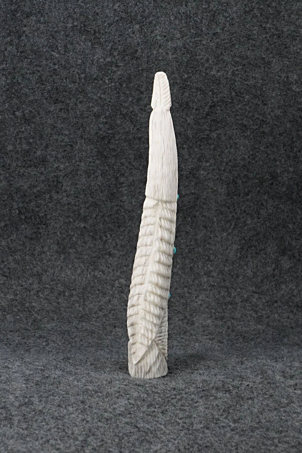 Corn Maiden Zuni Fetish Carving - Garrick Weeka