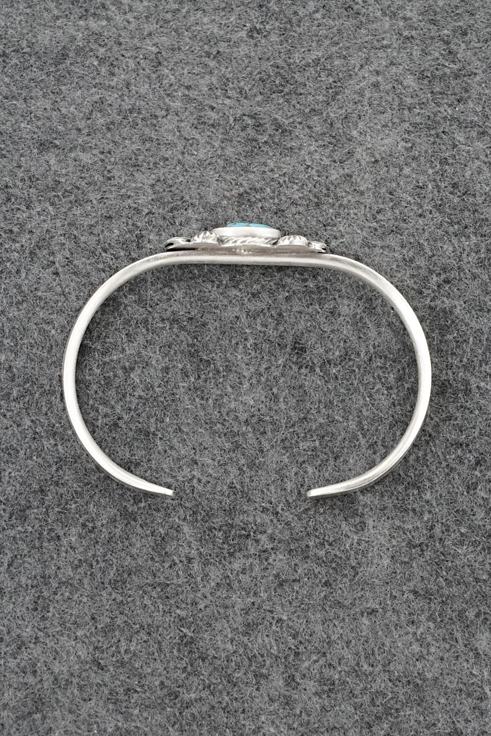 Turquoise & Sterling Silver Bracelet - Genevieve Francisco
