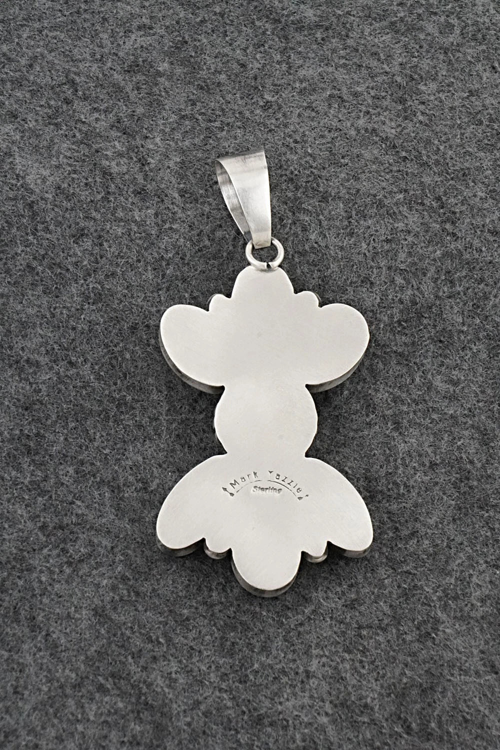 Turquoise & Sterling Silver Pendant - Mark Yazzie