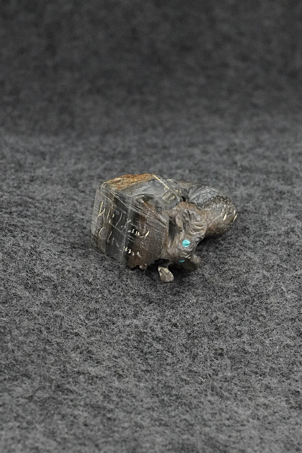 Ram Zuni Fetish Carving - Wilfred Cheama