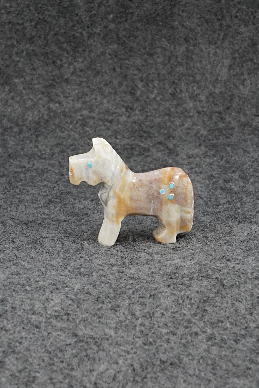 Horse Zuni Fetish Carving - Todd Etsate