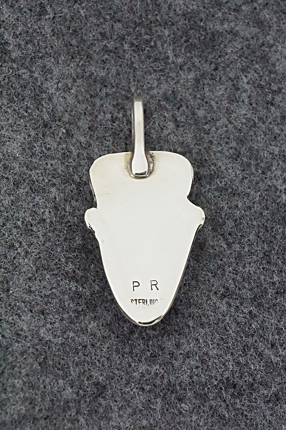 Turquoise & Sterling Silver Pendant - Priscilla Reeder