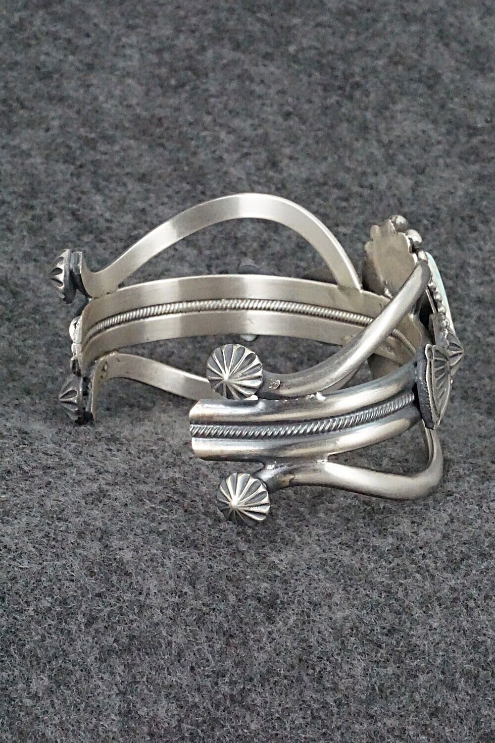 Turquoise & Sterling Silver Bracelet - Michael Calladitto