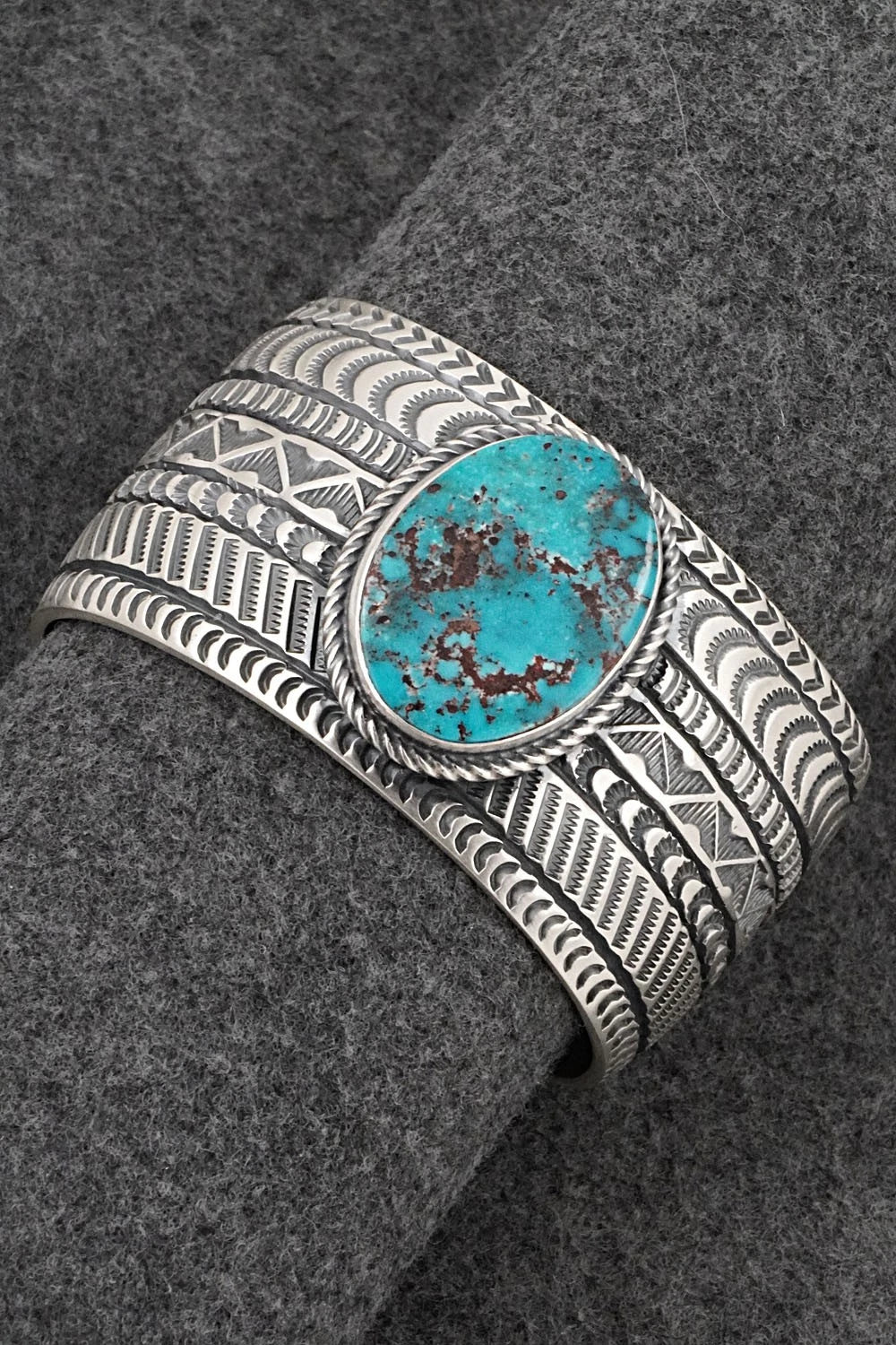 Turquoise & Sterling Silver Bracelet - Randy Boyd