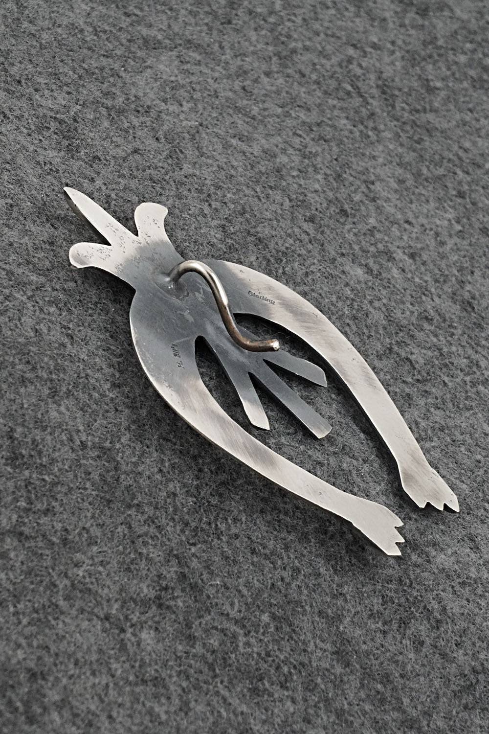 Sterling Silver Naja Pendant - Harrison Bitsue