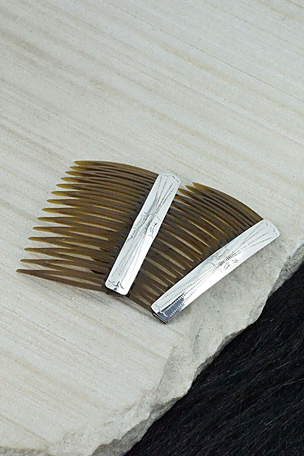 Sterling Silver Hair Combs - Randall Dalgai