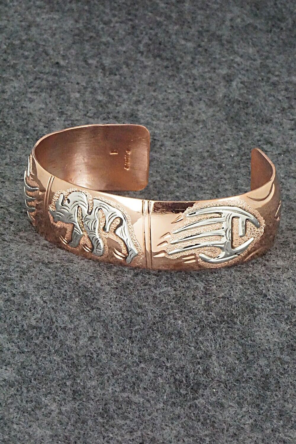 Copper & Sterling Silver Bracelet - Charlene Begay