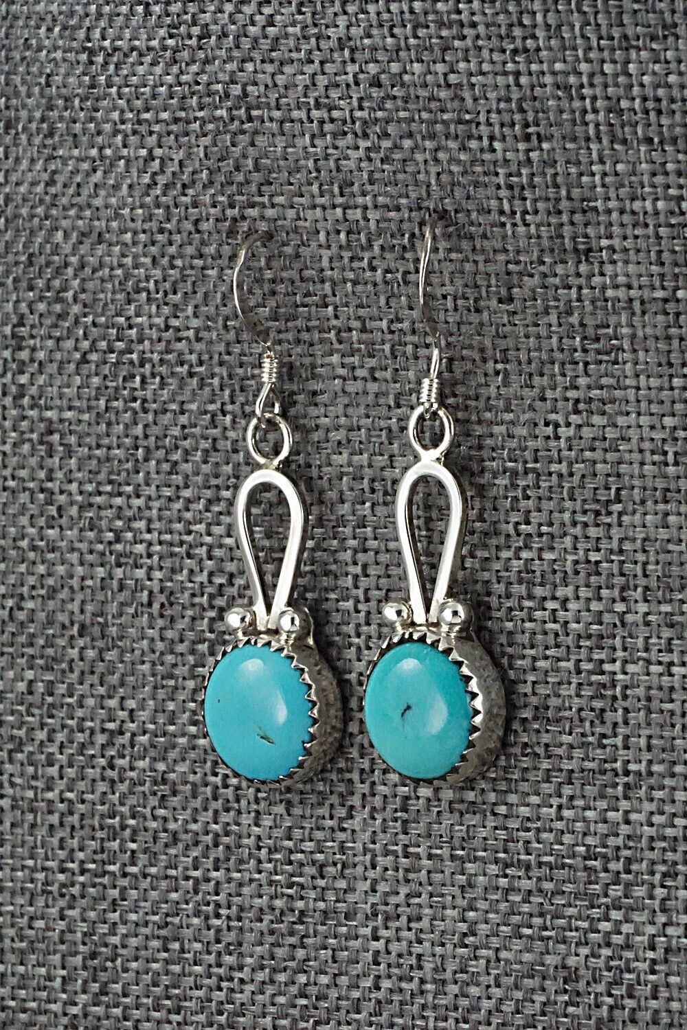 Turquoise & Sterling Silver Earrings - Sadie Jim
