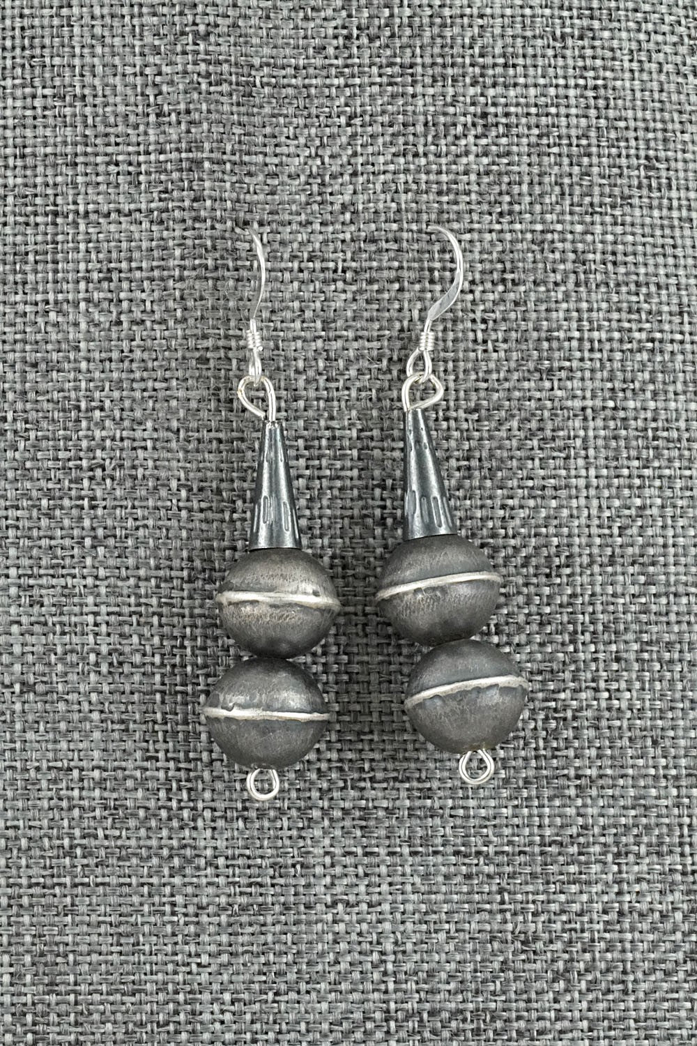 Turquoise & Sterling Silver Squash Blossom Set - Gilbert Martin