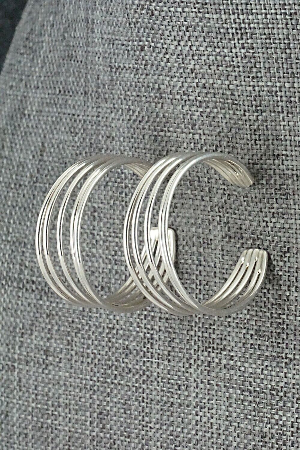 Sterling Silver Hoop Earrings - Janet Smith