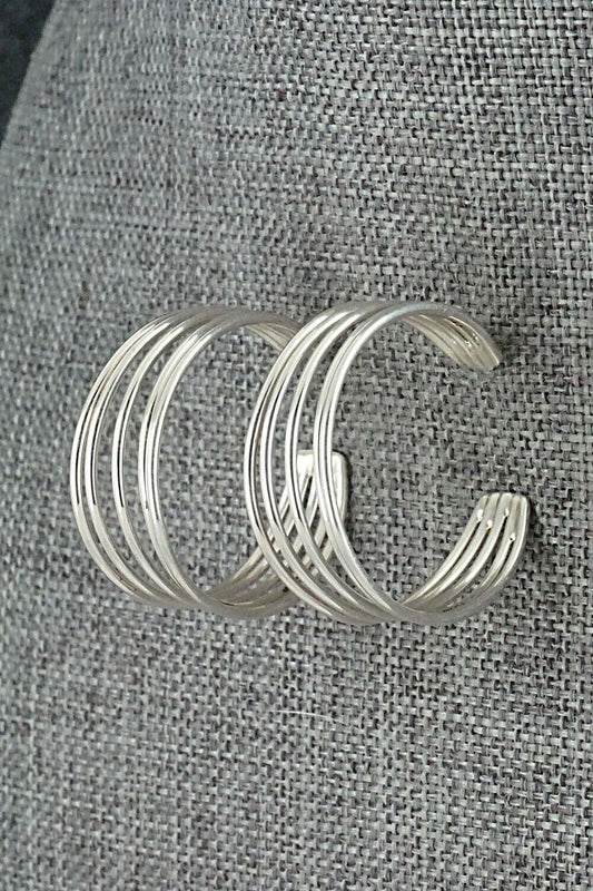 Sterling Silver Hoop Earrings - Janet Smith