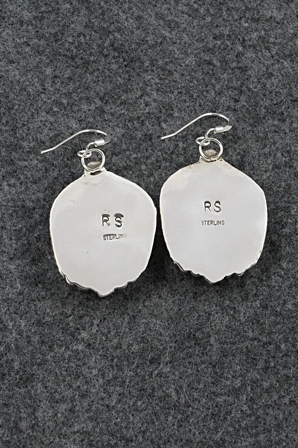 Turquoise & Sterling Silver Earrings - Rena Shelly