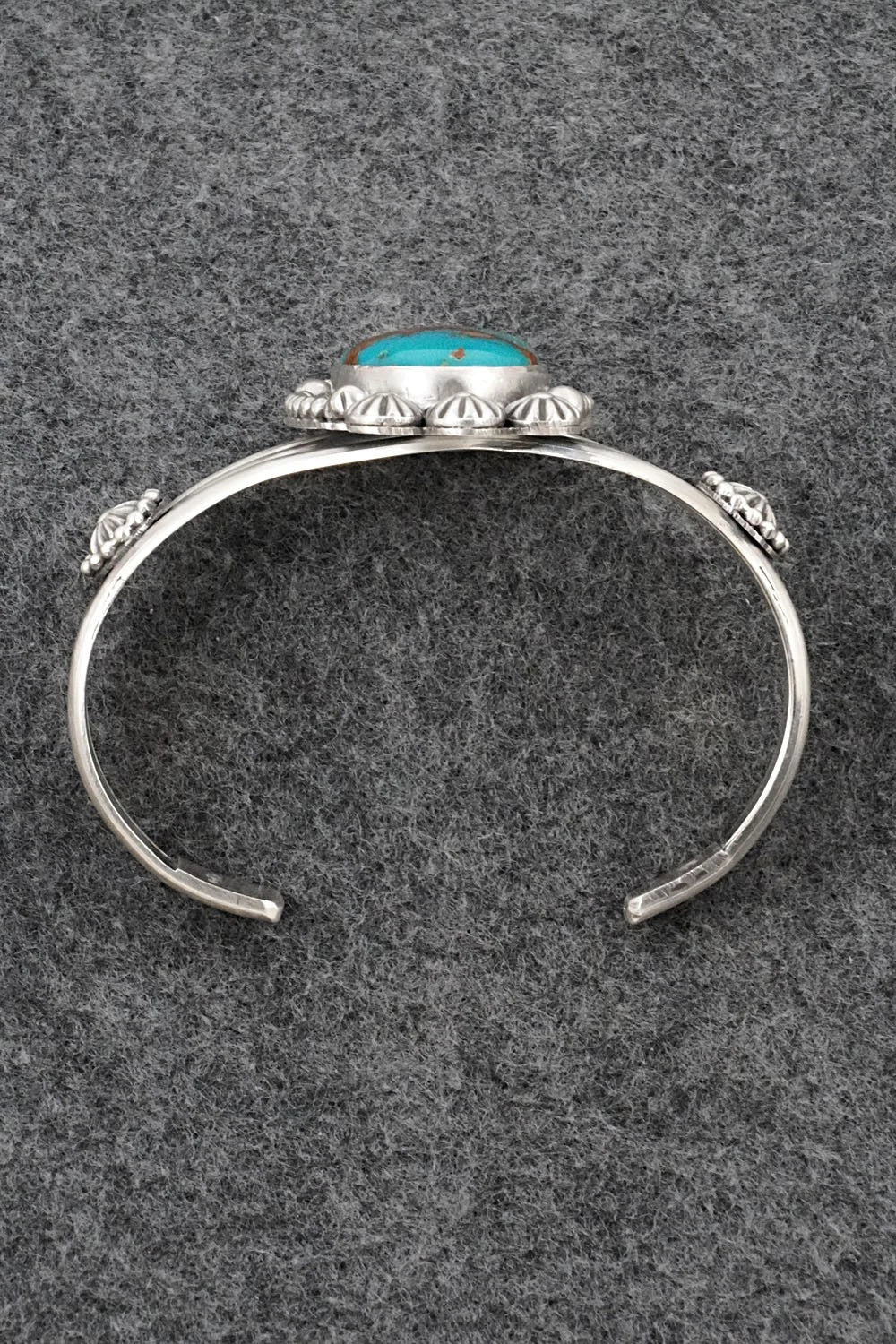 Turquoise & Sterling Silver Bracelet - Michael Calladitto