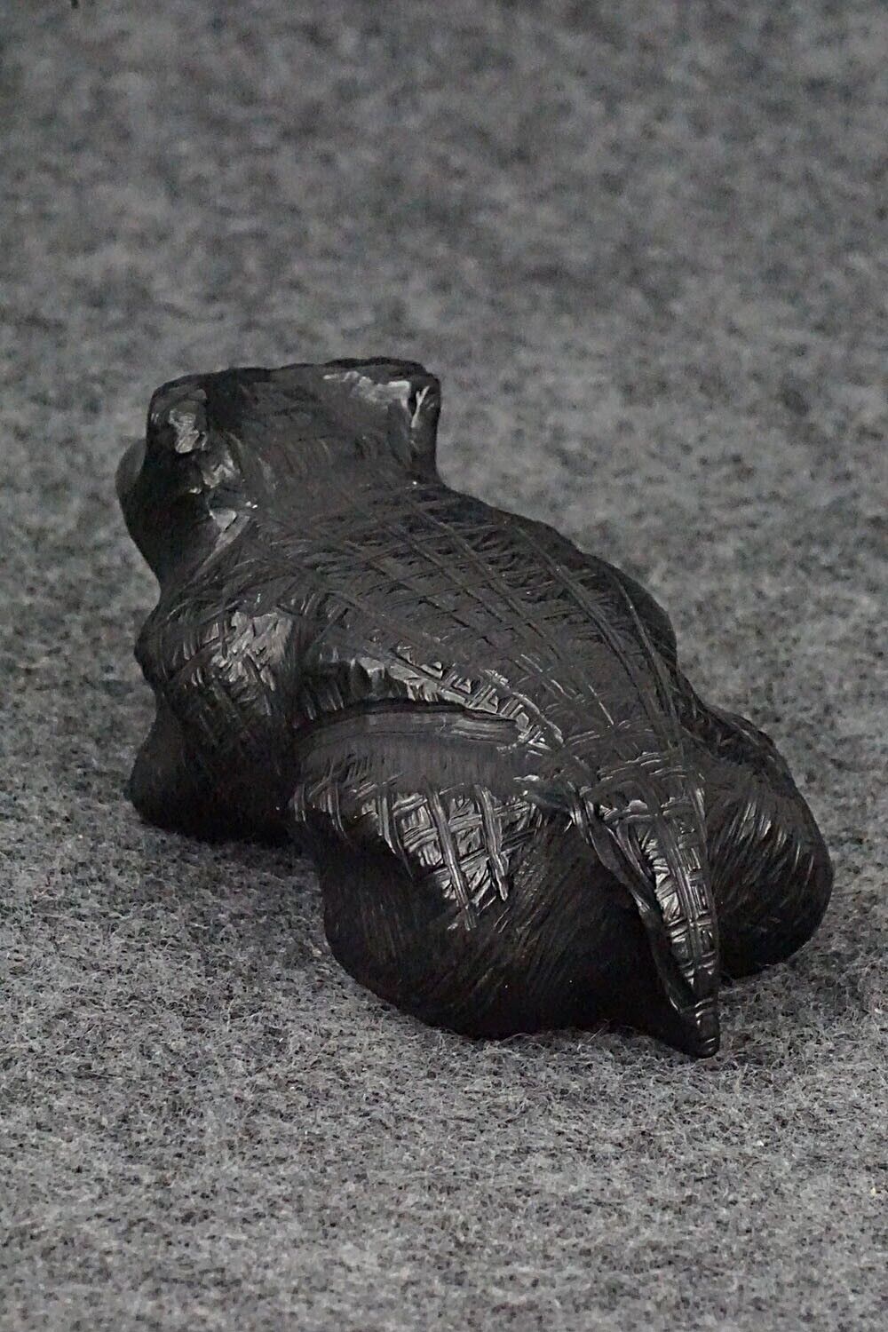 Horned Toad Zuni Fetish Carving - Herbert Halate