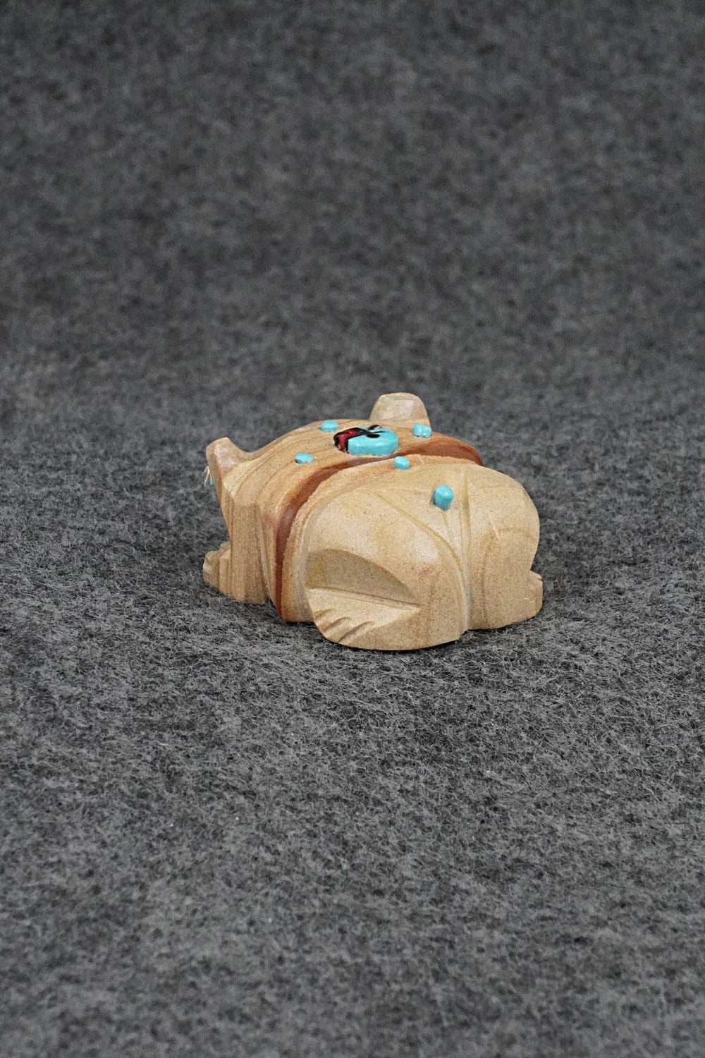 Frog Zuni Fetish Carving - Danette Laate