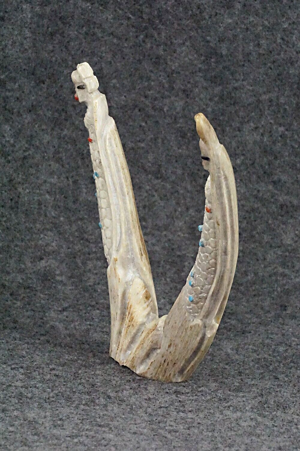 Corn Maidens Zuni Fetish Carving - Derrick Kaamasee