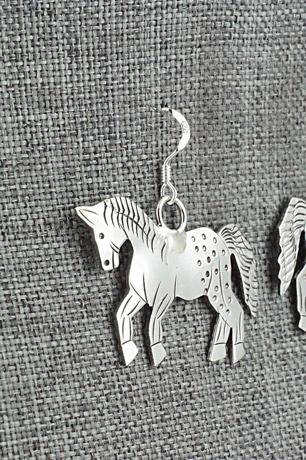 Sterling Silver Earrings - Louise Yazzie