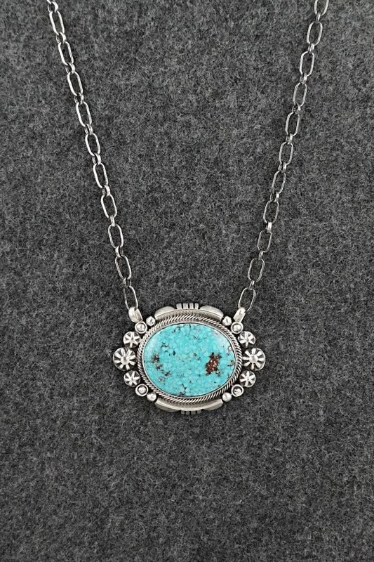 Turquoise & Sterling Silver Necklace - Daniel Benally