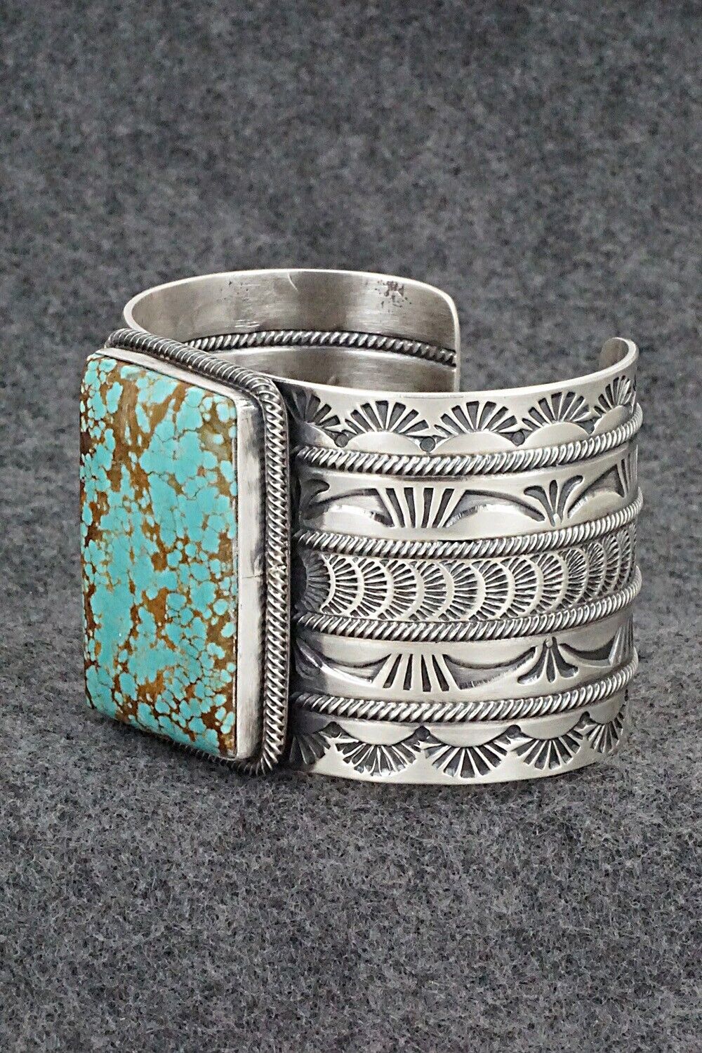 Turquoise & Sterling Silver Bracelet - Mark Yazzie