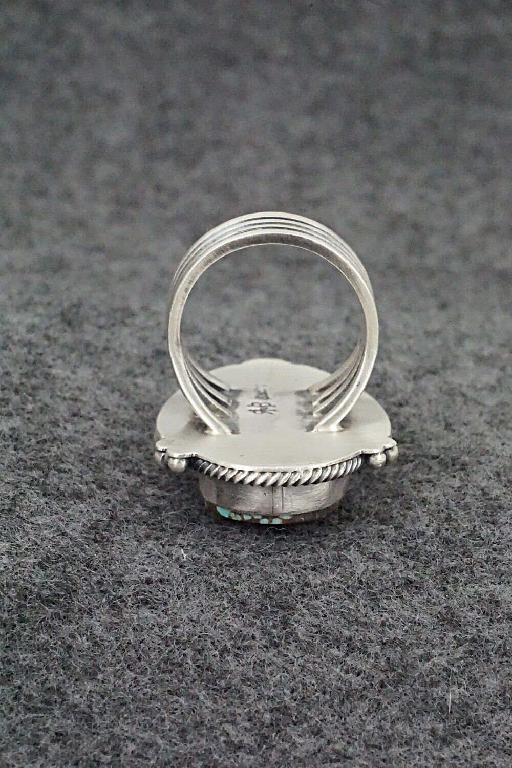 Turquoise & Sterling Silver Ring - Randy Boyd - Size 6.5