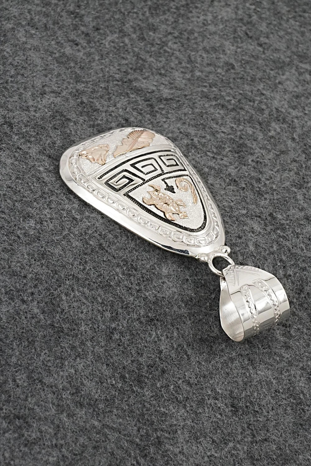 Sterling Silver & Gold Fill Pendant - Allison Manulito