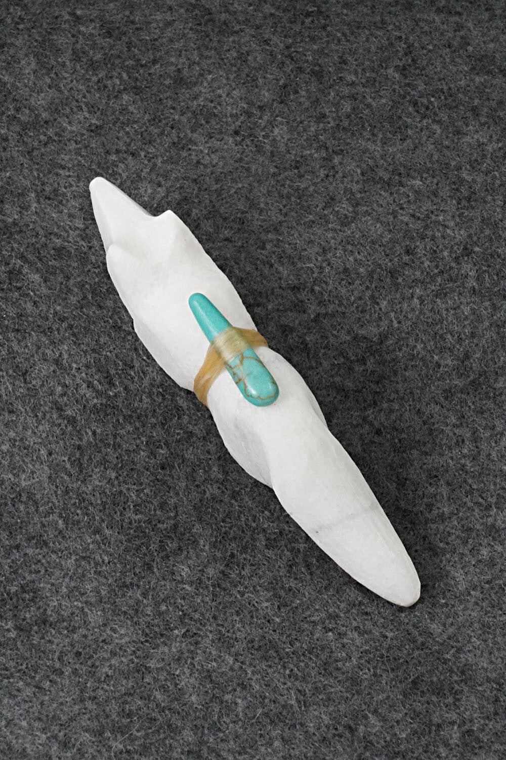 Wolf Zuni Fetish Carving - Herbert Halate