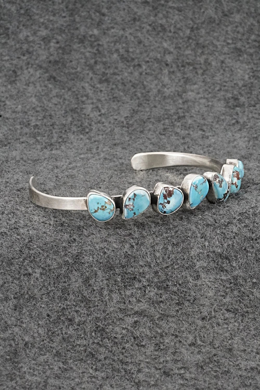 Turquoise & Sterling Silver Bracelet - Verley Betone