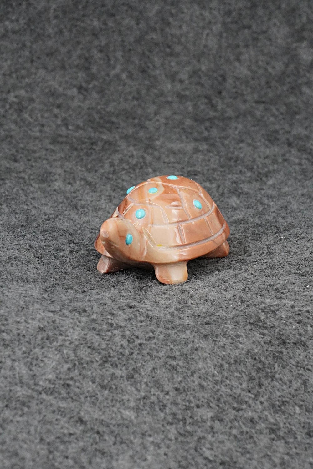 Turtle Zuni Fetish Carving - Ronnie Lunasee