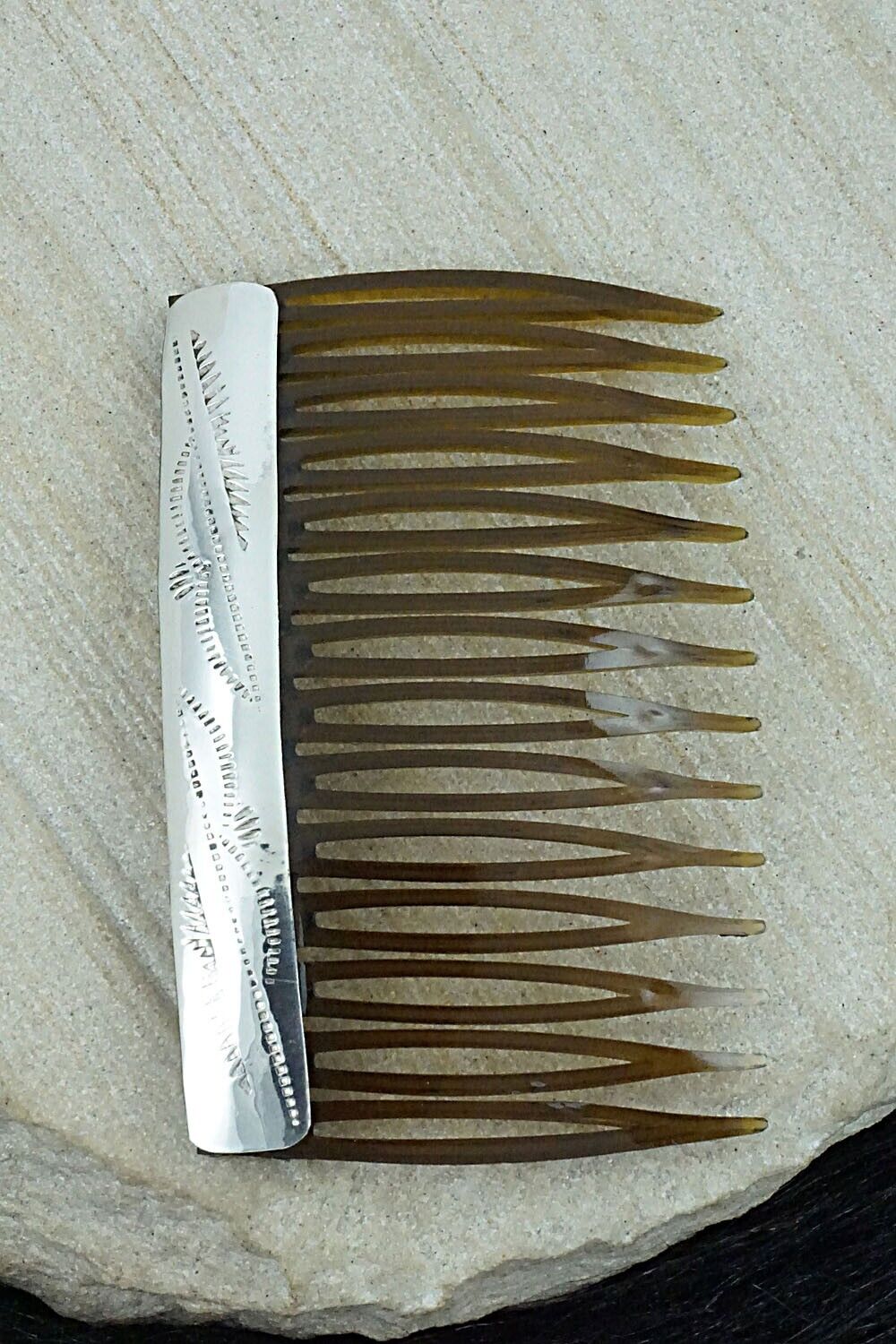 Sterling Silver Hair Combs - Randall Dalgai