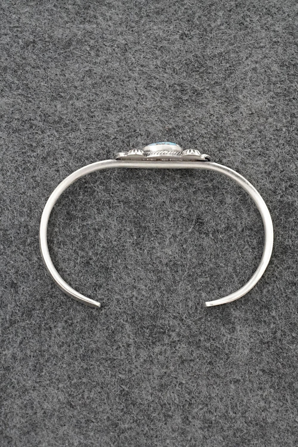 Turquoise & Sterling Silver Bracelet - Genevieve Francisco