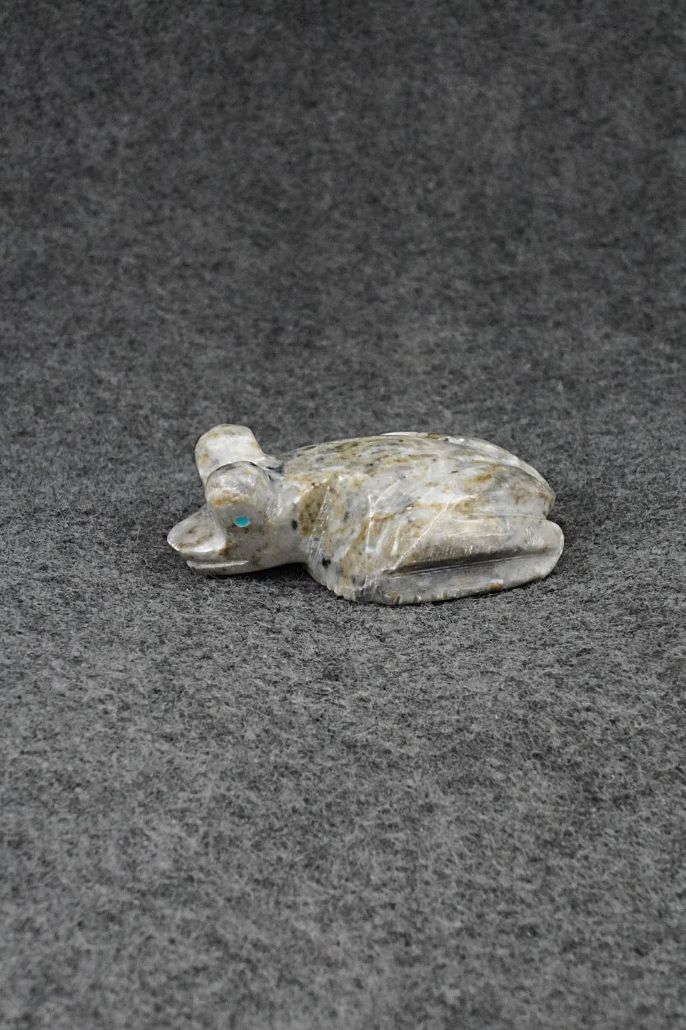 Frog Zuni Fetish Carving - Fred Weekoty