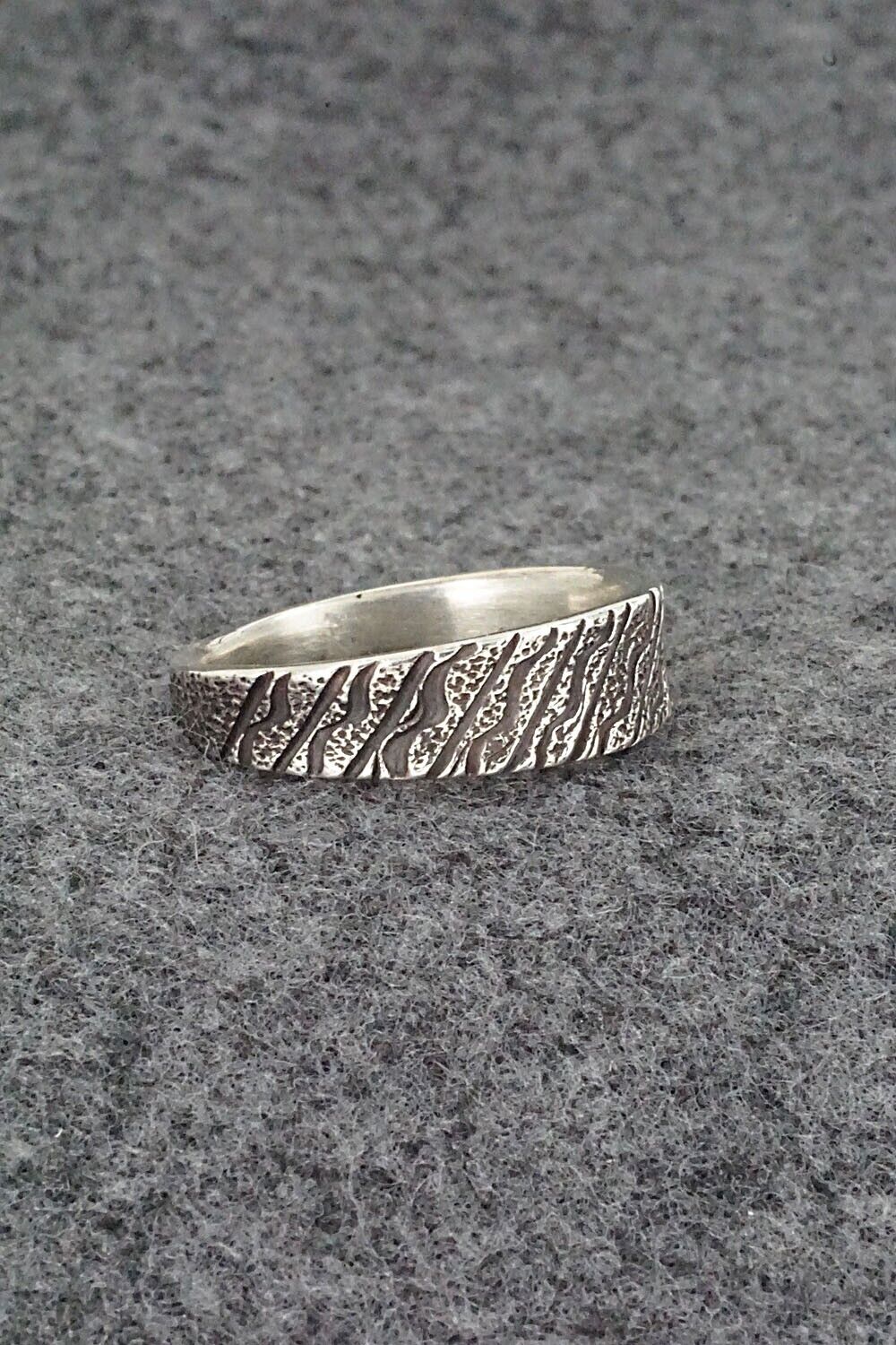 Sterling Silver Ring - Raymond Coriz - Size 11.5