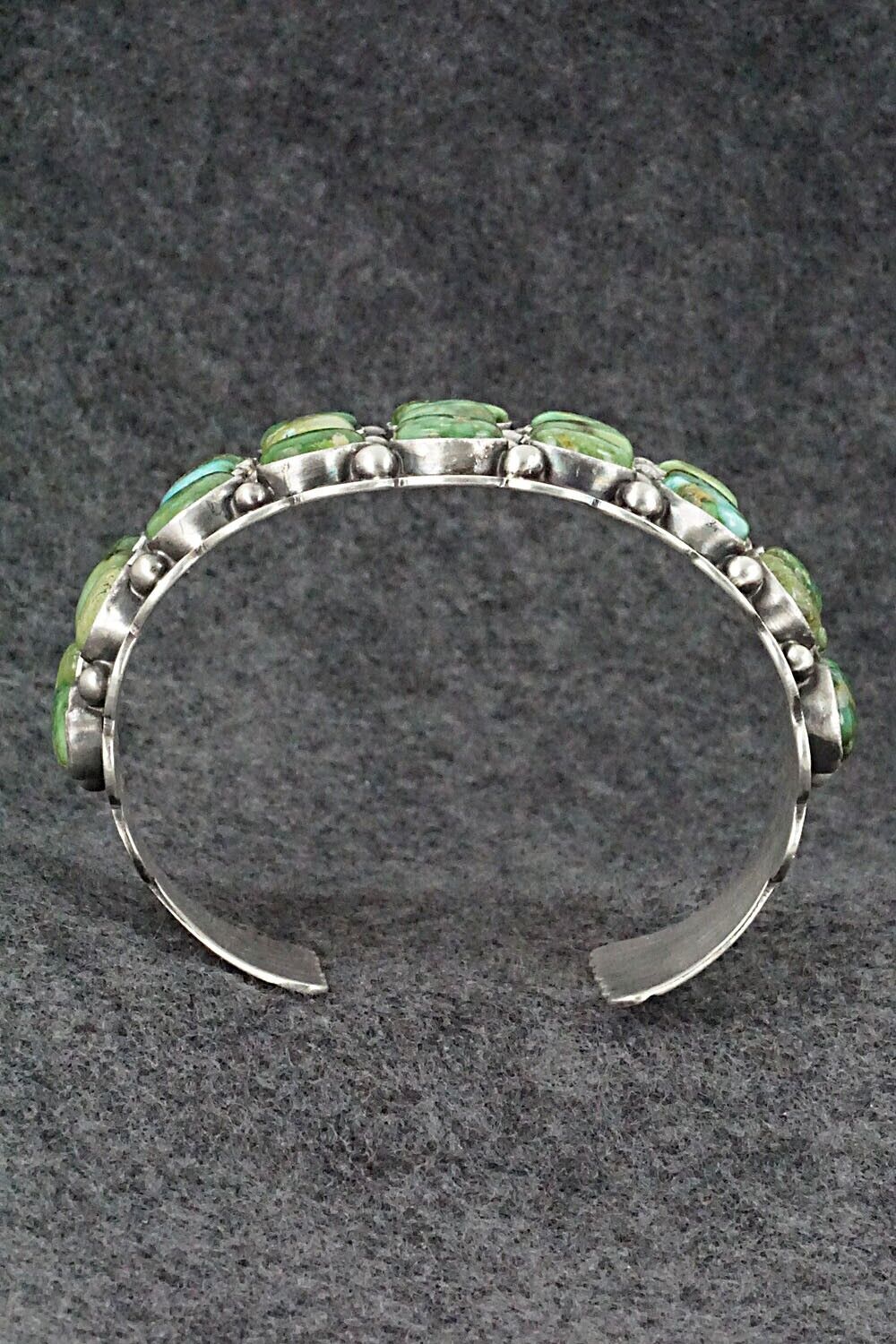 Turquoise & Sterling Silver Bracelet - Tom Lewis