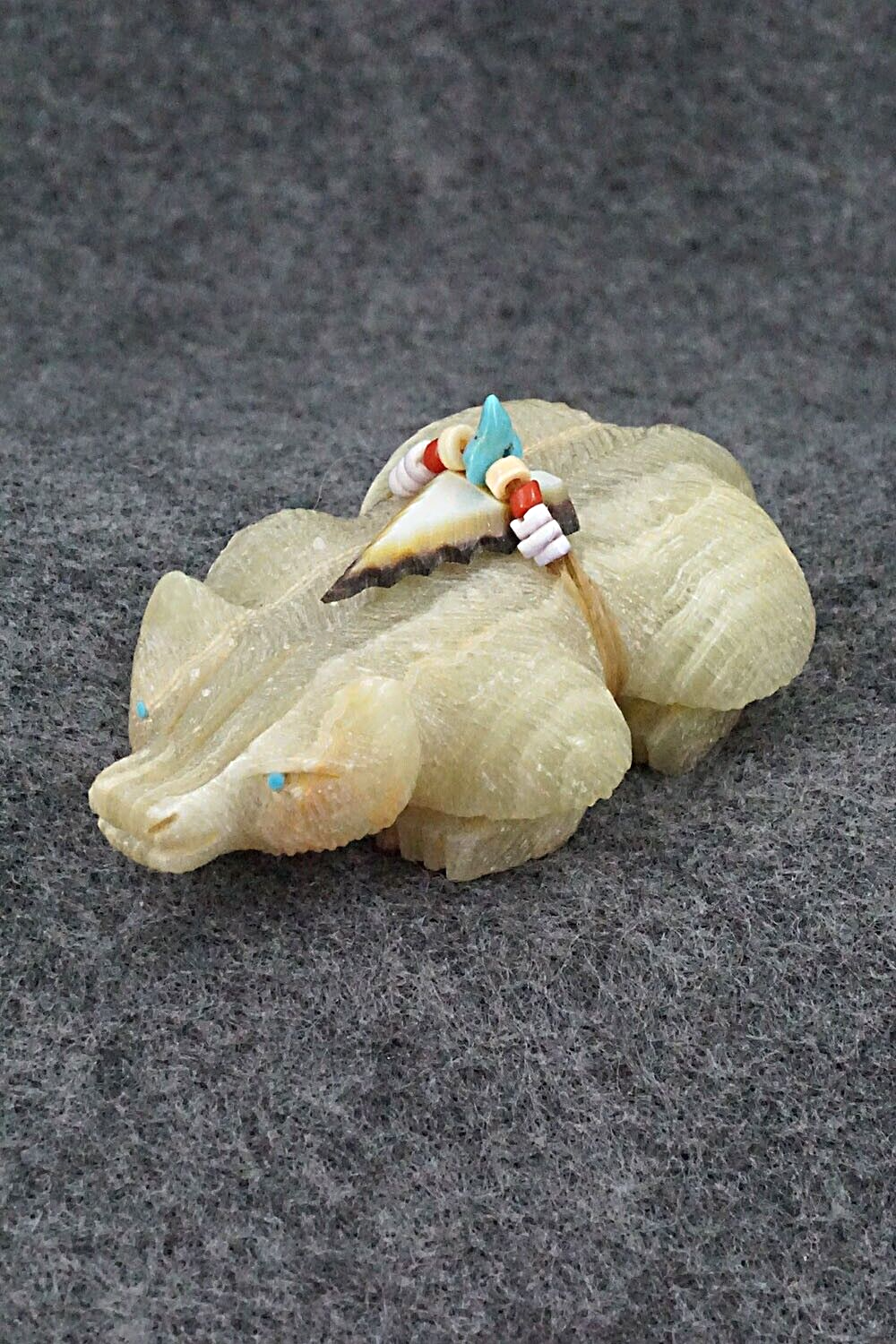 Badger Zuni Fetish Carving - Douglas Martza